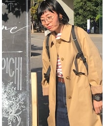 GU | ステンカラーコート