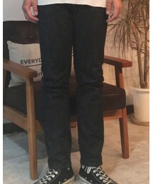 STABILIZER GNZ | 0-25 Selvedge tight tapered black2(デニムパンツ)
