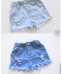 @mao_look_kids | デニムパンツ