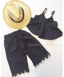 @mao_look_kids | オールインワン・サロペット