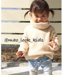 ＠mao_look_kids | ニット/セーター