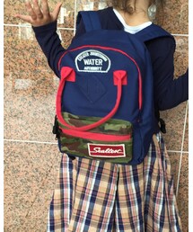 カンケン風リュック | ワッペン貼って簡単リメイク(バッグ)