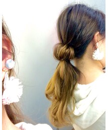 簡単くるりんぱヘア | ヘアアクセサリー