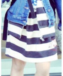 DENIM DUNGAREE | スカート