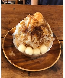 黒蜜きな粉かき氷 | その他