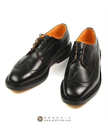 SANDERS | SND1901 SANDERS Belgrade Long Wing 雕花皮鞋(ブーツ)