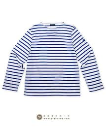 SAINT JAMES | Saint James-Minquiers純棉手感條紋衫(Tシャツ/カットソー)