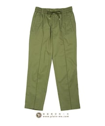 plain me | 中摺九分Easy Pants(チノパンツ)