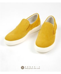 plain me | 麂皮多彩Slip on 休閒鞋(モカシン/デッキシューズ)