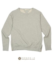 plain me | 羅紋Curve剪裁拉鍊飾邊衛衣(その他トップス)
