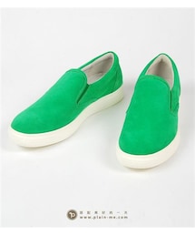 plain me | 麂皮多彩Slip on 休閒鞋(モカシン/デッキシューズ)