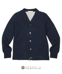 plain me | 雙機能開闔Sweat Cardigan(ノーカラージャケット)