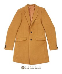 plain-me | 經典毛料Chesterfield Coat(ダッフルコート)