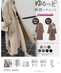 SUGAR BISKET | チェスターコート