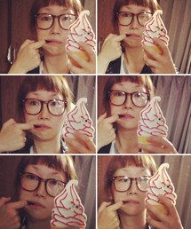 MOSCHINO | 愛ちゃんポーズやってるつもり。でも出来てない。でもソフトクリームのiPhoneケースは可愛い*(その他)