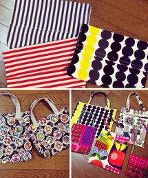 Handmade | ミシンであっという間に作ったよ。(エコバッグ/サブバッグ)