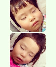 ひるね | 昼寝のあいだに前髪カット。(福袋/福箱)