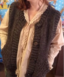 tricot COMME des GARCONS | トリコ コムデギャルソン レースブラウス(シャツ/ブラウス)