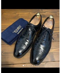 CROCKETT&JONES | CROCKETT&JONES MERCER ウィングチップフルグローブ ハンドグレードライン(ドレスシューズ)