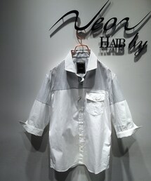 HALB | バイカラーシャツ(シャツ/ブラウス)