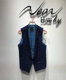 HALB | デニム×コーデュロイベスト
(ベスト)