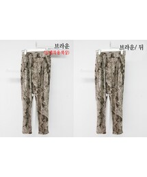 クールな素材使用・ペイズリー柄バギーパンツ(その他パンツ)