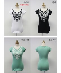 フロント刺繍入り半袖Tシャツ(Tシャツ/カットソー)