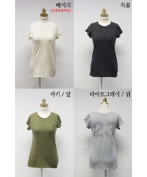 バックナンバリング入りヴィンテージ半袖Tシャツ(Tシャツ/カットソー)