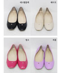 ハート型パンチングローファー(その他シューズ)