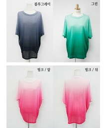 ラウンド・ネックラインTシャツ(Tシャツ/カットソー)