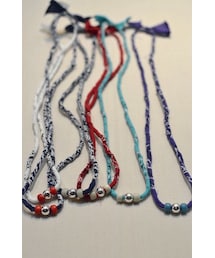 KNIFE WING Bandana Necklace Long Antique Beads(ネックレス)