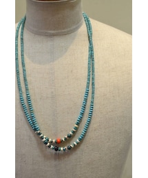 KNIFE WING　ナチュラルストーン ネックレス（LONG）(ネックレス)