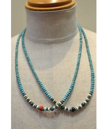 KNIFE WING　ナチュラルストーン ネックレス（SHORT）(ネックレス)