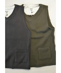 Jackman | JACKMAN/ジャックマン　JM7892　Waffle Vest(ベスト)