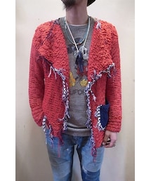 HARAPOS REALES | Harapos Reales/ハラポスレアレス　Frayed Cardigan/フレイド カーディガン(カーディガン/ボレロ)