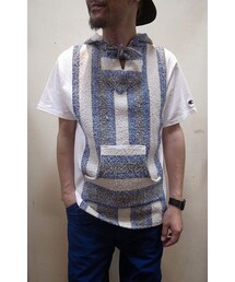 REMAKE　リメイク　リメイク 半袖フードカットソー(Tシャツ/カットソー)