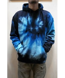 TYE-DYE SWEAT PARKA　タイダイスウェットパーカー(スウェット)