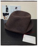 mature ha. | mature ha. FREE HAT back stitch(寬邊帽)