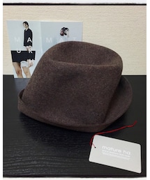 mature ha. | mature ha. FREE HAT back stitch(ハット)