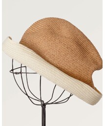 mature ha. | ツートーンカラーボックスハット(帽子)