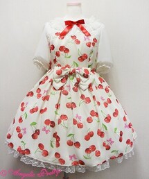 Angelic Pretty | 樱桃白op(ワンピース)