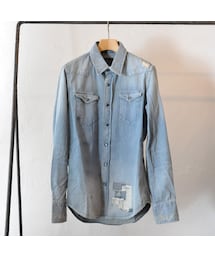 KURO | デニムウェスタンシャツ(シャツ/ブラウス)