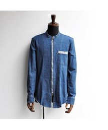 The Letters | ジップデニムシャツ(シャツ/ブラウス)