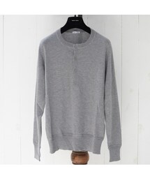 Tomas maier | カシミアヘンリーネックプルオーバー(ニット/セーター)