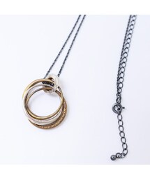 ケマールウズ ３連リングネックレス(ネックレス)