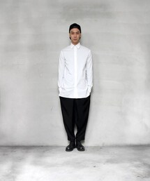 IMMENSE | 側開岔長版襯衫(シャツ/ブラウス)