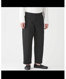 MUJI Labo | 綿混ワイドクロップドパンツ(パンツ)
