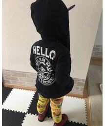 HYSTERIC MINI | HELLO DEVILKIN BELLBOY つの付きカーディガン(カーディガン/ボレロ)