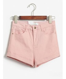 高腰牛仔短褲 (カーゴパンツ)