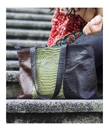 CN | pin se鱷魚皮包包(ハンドバッグ)